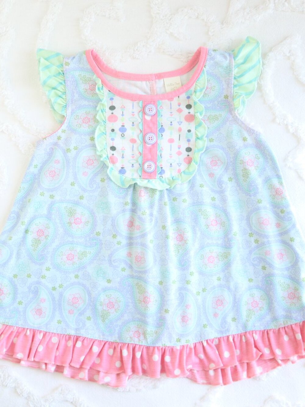 Matilda Jane | Bed Head In For The Night Paisley Floral Ruffle PJ Set Bundle Lot - Picture 2 of 16